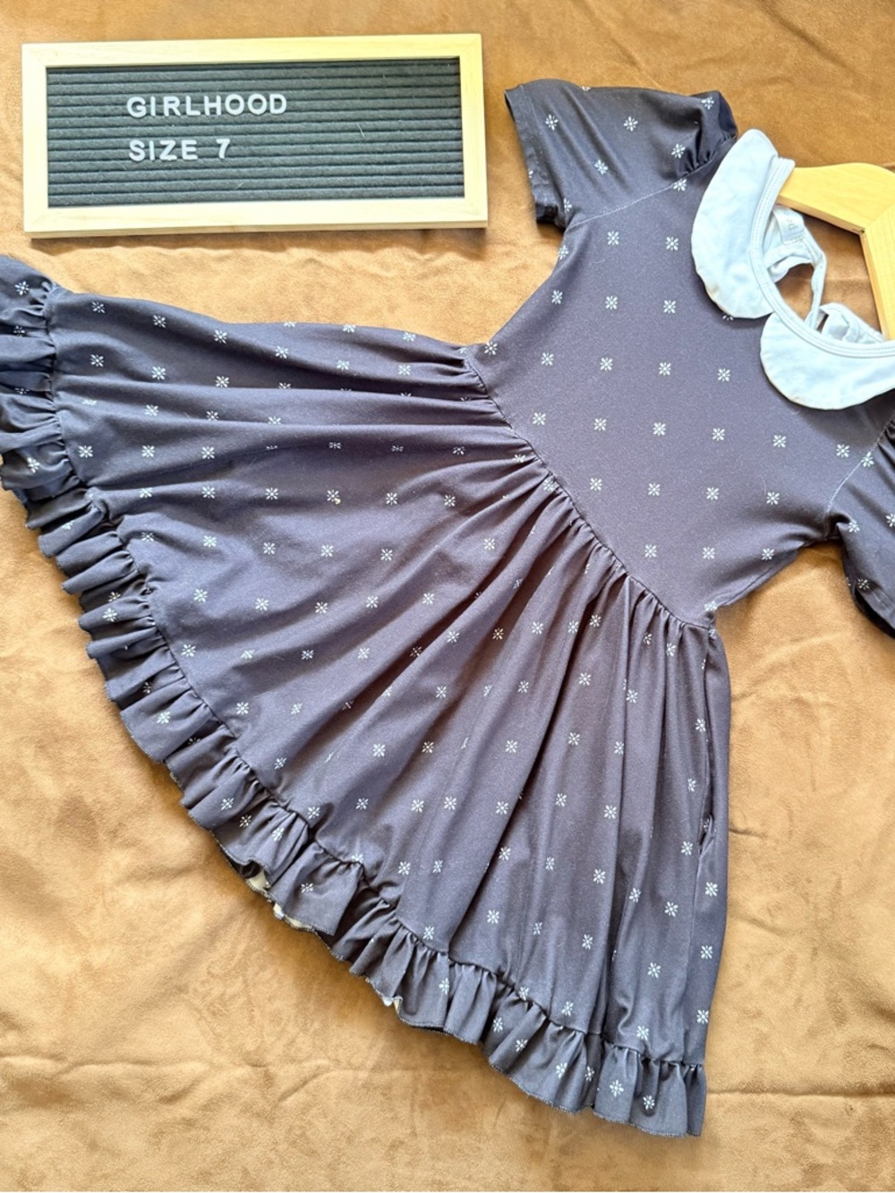 Girlhood Wednesday Addams Twirl Dress